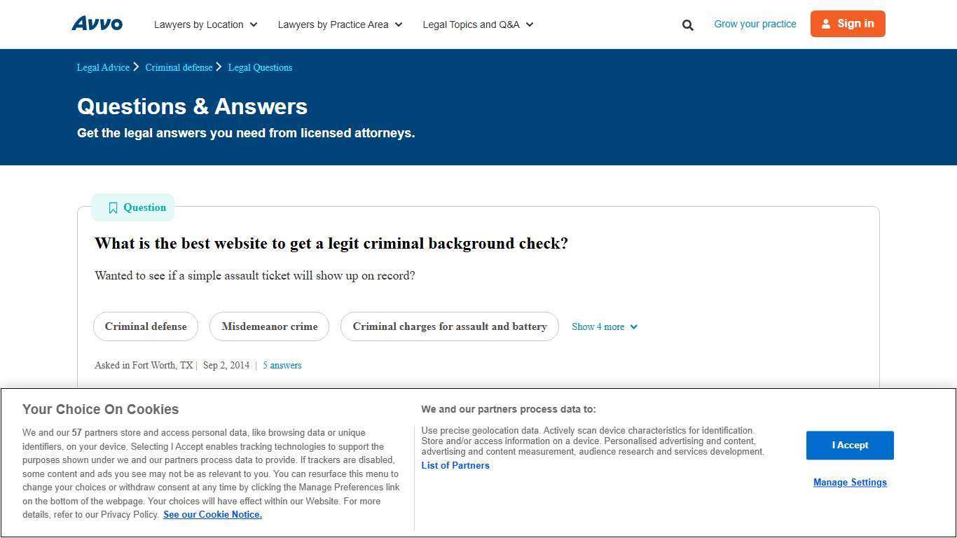 What is the best website to get a legit criminal background check? - Legal Answers
